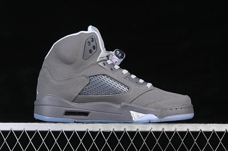 All categories Air Jordan Jordan series basketball shoes Air Jordan 5 Z version Air Jordan 5 "Wolf Grey" AJ5 Joe 5 Wolf Gray basketball shoes DD0587-002